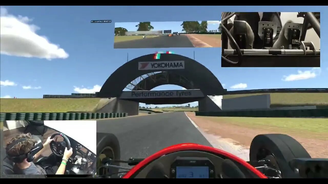 iRacing, Formula Vee, Week 4 at Oran Park! (P12 - P6)!!!