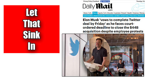 Elon Musk Completes Deal To Purchase Twitter