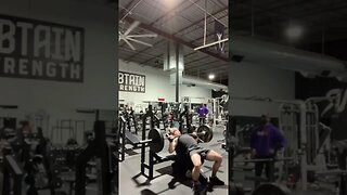 225lbs/102kg x8 incline bench press #shorts #shortsvideo #gymmotivation #gym