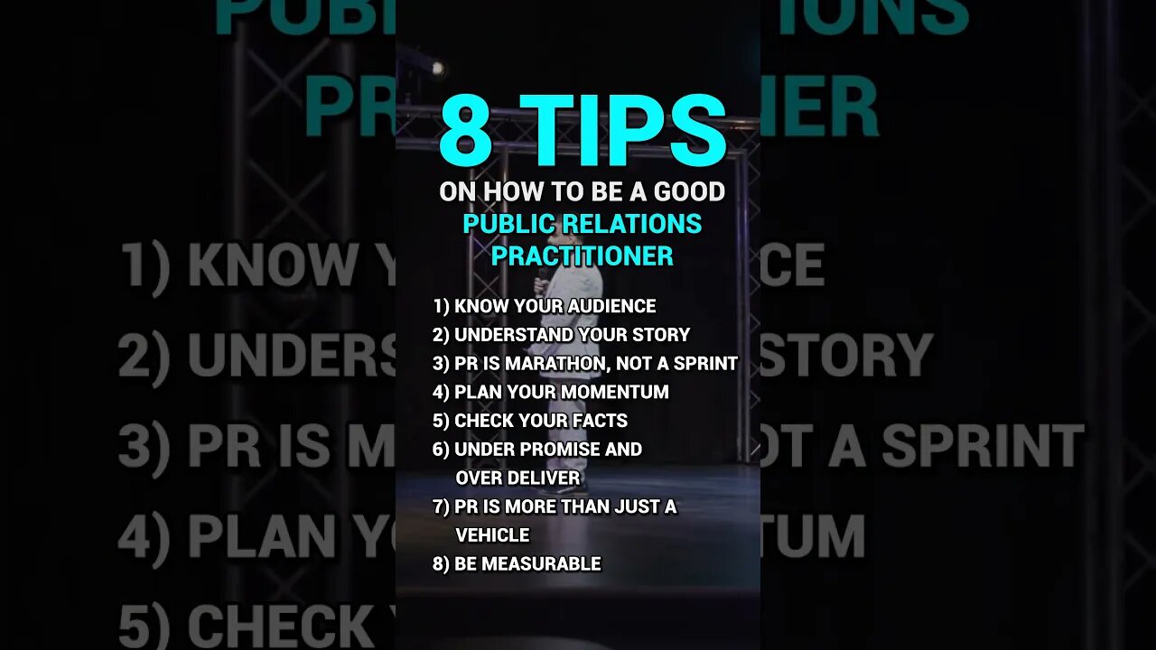 Become a Better PR Practitioner With These Tips