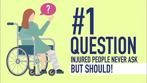 The #1 Question Injured People NEVER Ask -- But SHOULD! [Call 312-500-4500]