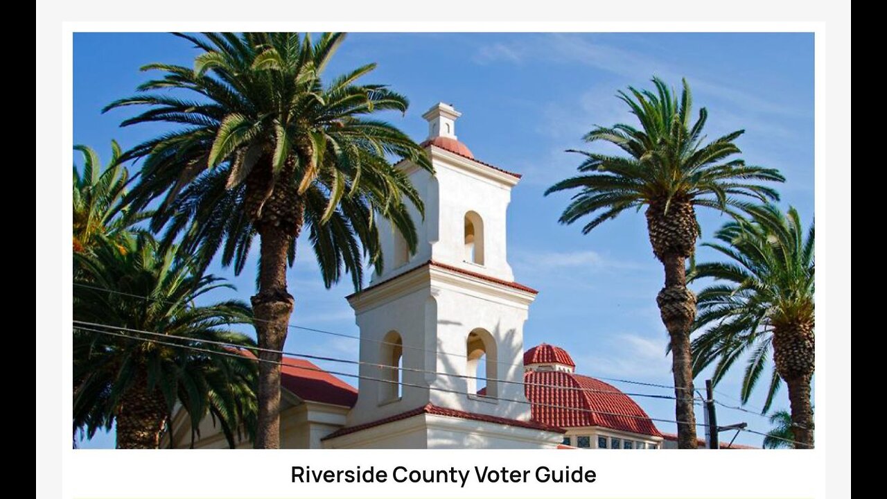 Texts only for Riverside County voters