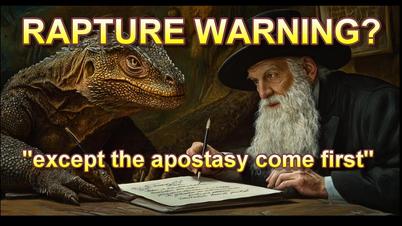 Rapture Warning --- Except the Apostasy Come First