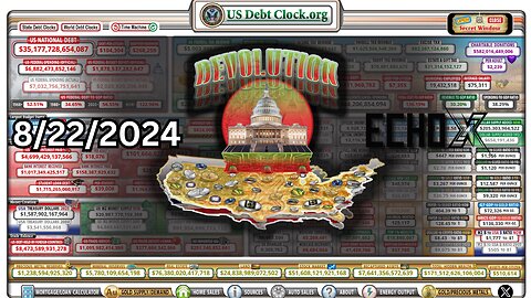 💥US Debt Clock: Devolution 💥