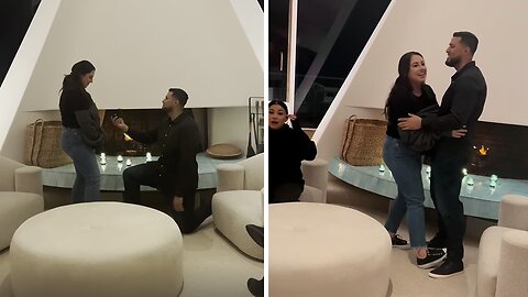 Woman says something hilarious immediately after being proposed to