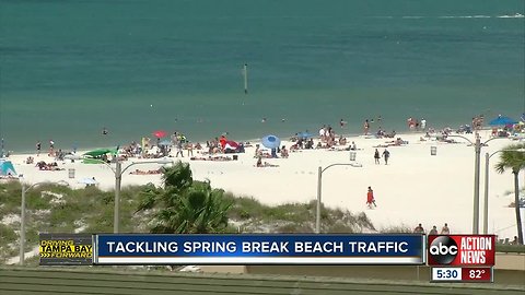 Clearwater using alternative transportation to ease traffic to the beach