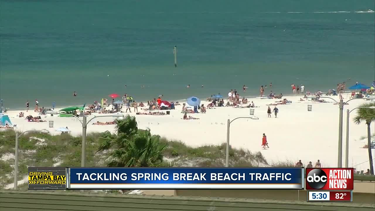 Clearwater using alternative transportation to ease traffic to the beach