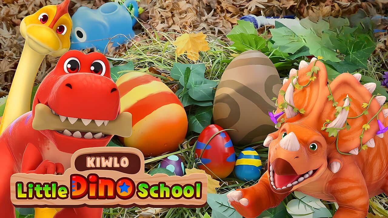 Match the Eggs with Your Pet Dinosaurs! Kiwlo for Kids