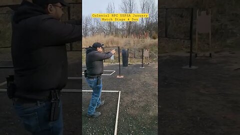 Colonial RPC #USPSA January Match Stage 04 Dan #unloadshowclear #ipsc #idpa