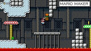 Super Mario Maker Wii U “The Fortress Episode”