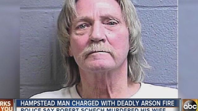 Man charged in Hampstead arson