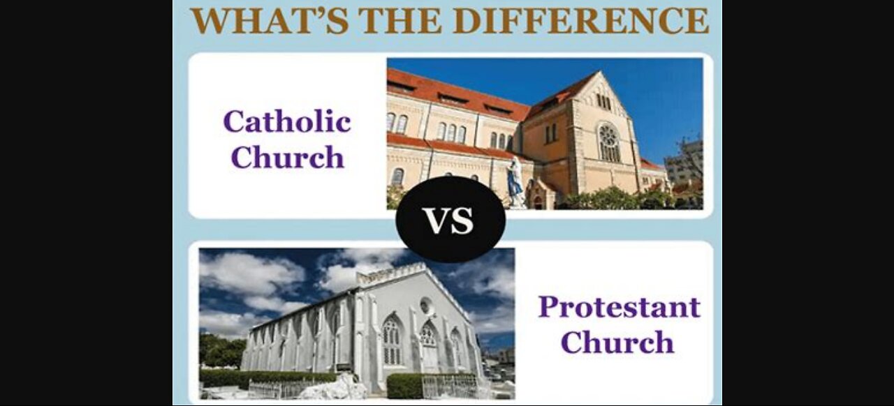 Is there really a difference between Catholicism and Protestantism