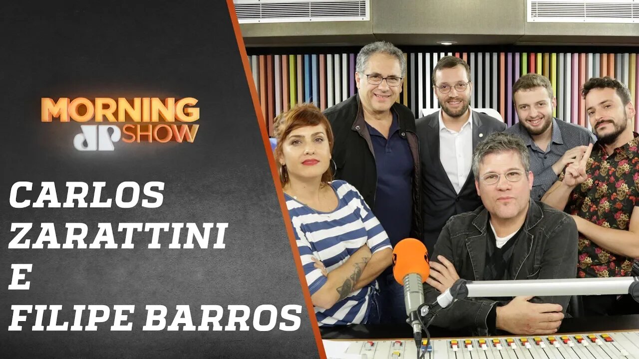 Carlos Zarattini e Filipe Barros - Morning Show 05/09/19