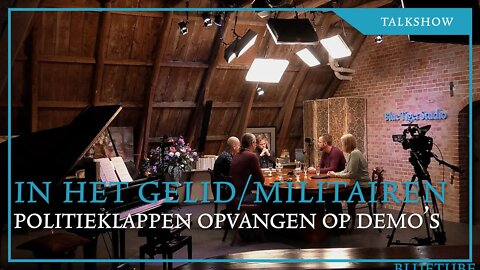 In het gelid met vier aan tafel: als oud-militair politieklappen opvangen