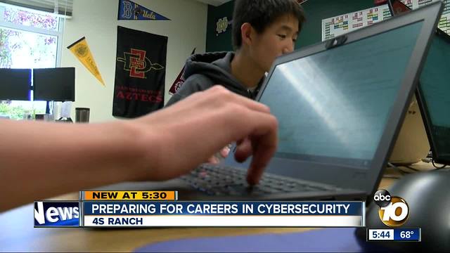 4S Ranch students prepare for careers in cybersecurity