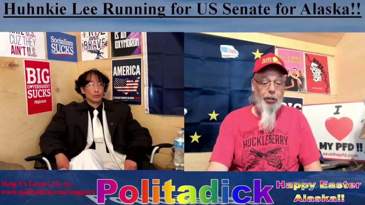 Happy Easter! Huhnkie Lee for US Senate for Alaska!