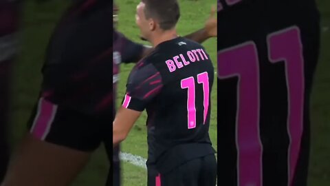 🐺 Andrea Belotti off the mark for Roma ✅ #shorts #football #clips #shortsfeed