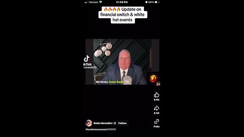 Financial switch & white hat event