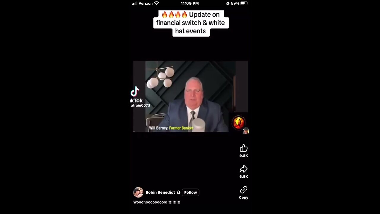 Financial switch & white hat event