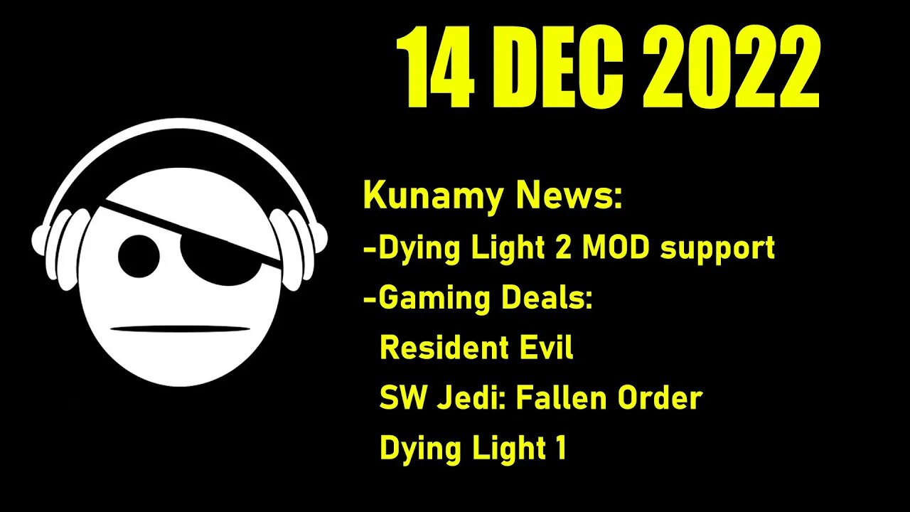 Gaming News | Dying Light 2 MOD support | Gaming Deals | 14 DEC 2022