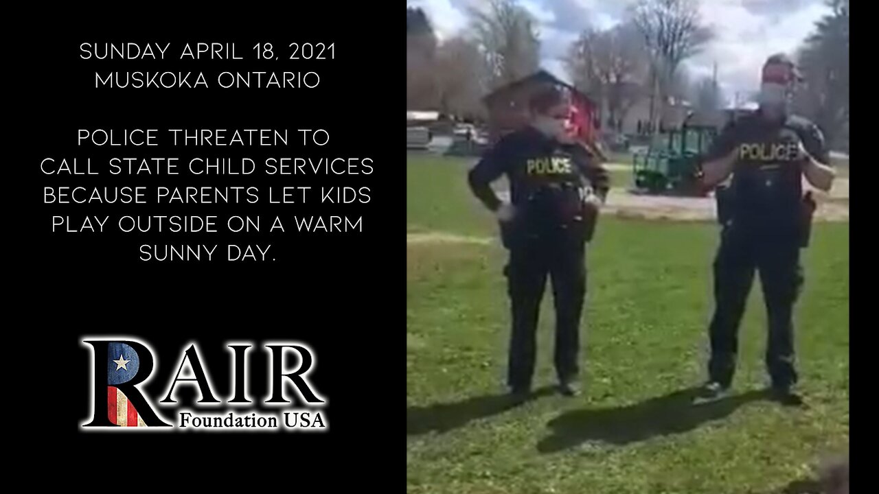 Police Threaten to Take Children from Parents after Neighbors Report 'Illegal' Outing