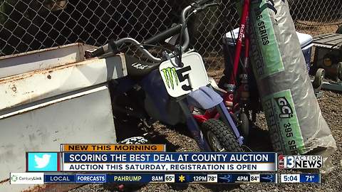 How to save money at Clark County auction
