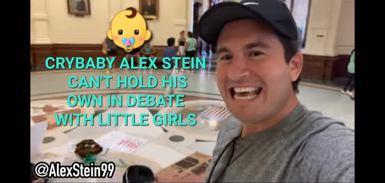 ALEX STEIN 99 THROWS CHILDISH TEMPER TANTRUM IN TEXAS STATE CAPITOL UNABLE TO HOLD HIS OWN