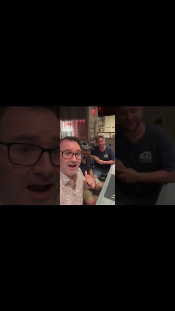 Met two fans at J. Hollinger’s in Silver Spring, MD