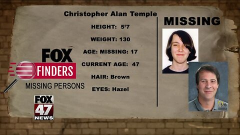 FOX Finders Missing Persons: Christopher Alan Temple