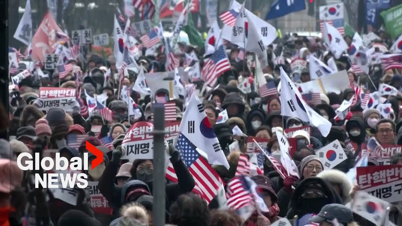 Protests erupt in Seoul following President Yoon's impeachment