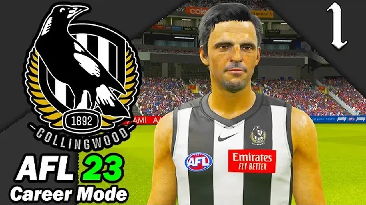 RISE OF THE MAGPIES! AFL 23 Collingwood Magpies: Management Career Gameplay #1