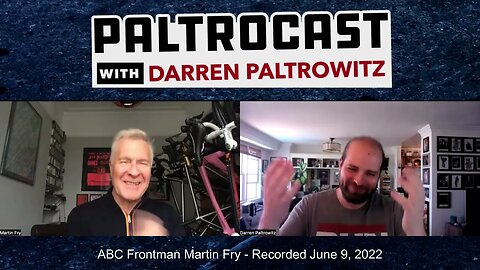 ABC's Martin Fry interview with Darren Paltrowitz