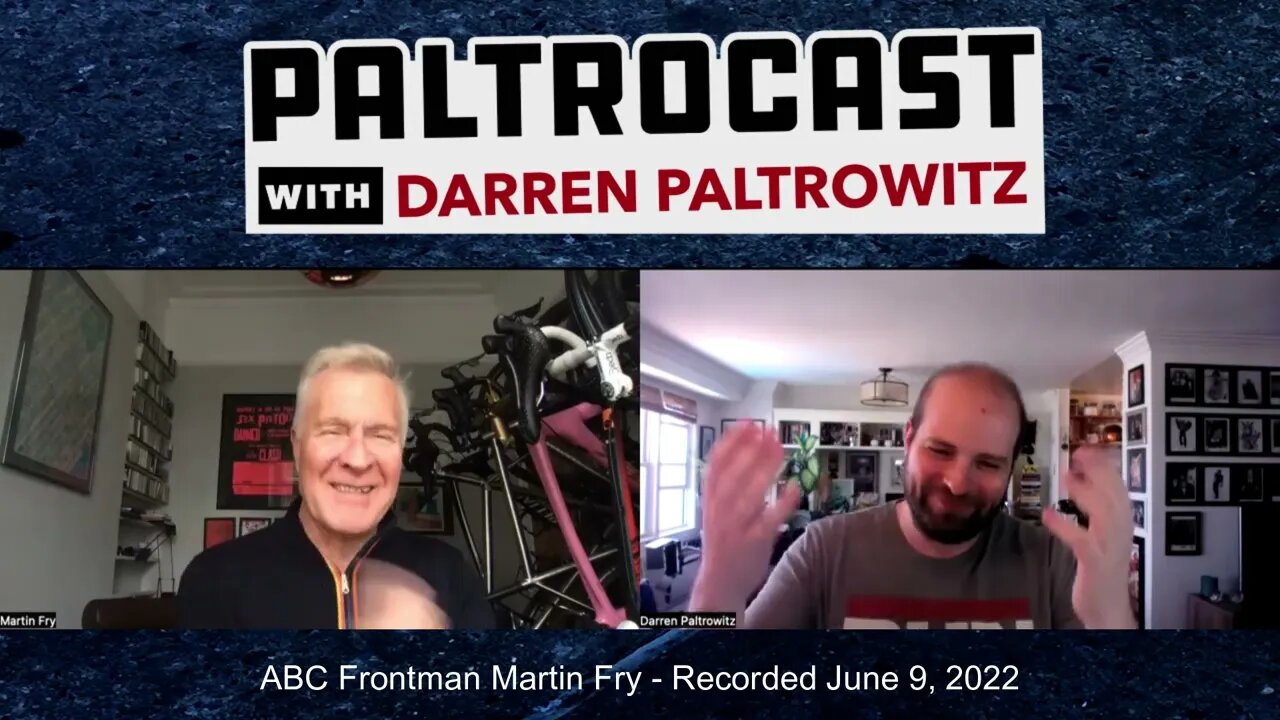ABC's Martin Fry interview with Darren Paltrowitz