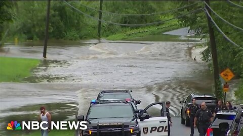 Powerful storms bring historic rainfall and flooding to the Northeast