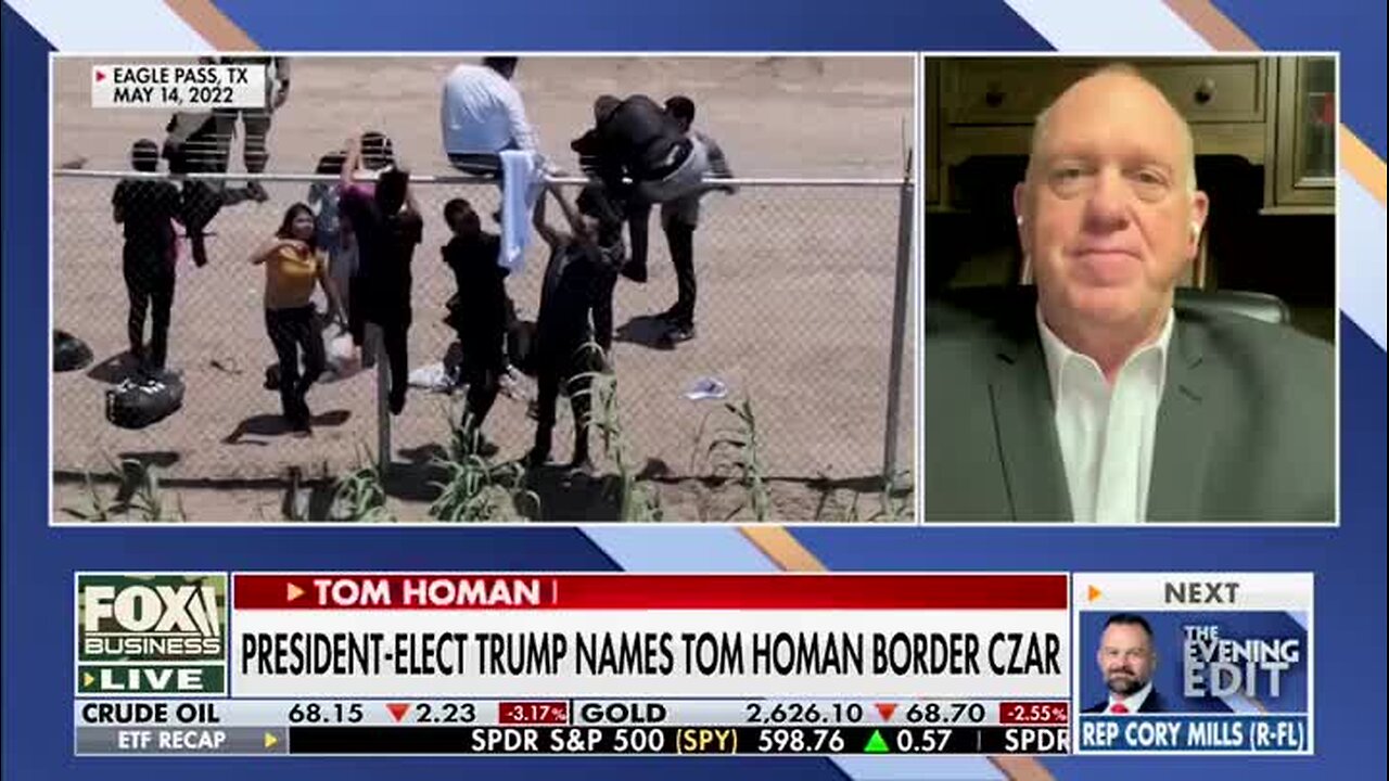 Tom Homan on Deportations: ‘U.S. Citizens Are Perfectly Safe, Legal Immigrants Are Perfectly Safe, for God’s Sake’