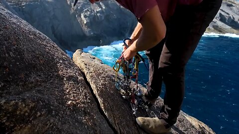 CRAZY FISHING LOCATION. CAMP And FISH in a CAVE