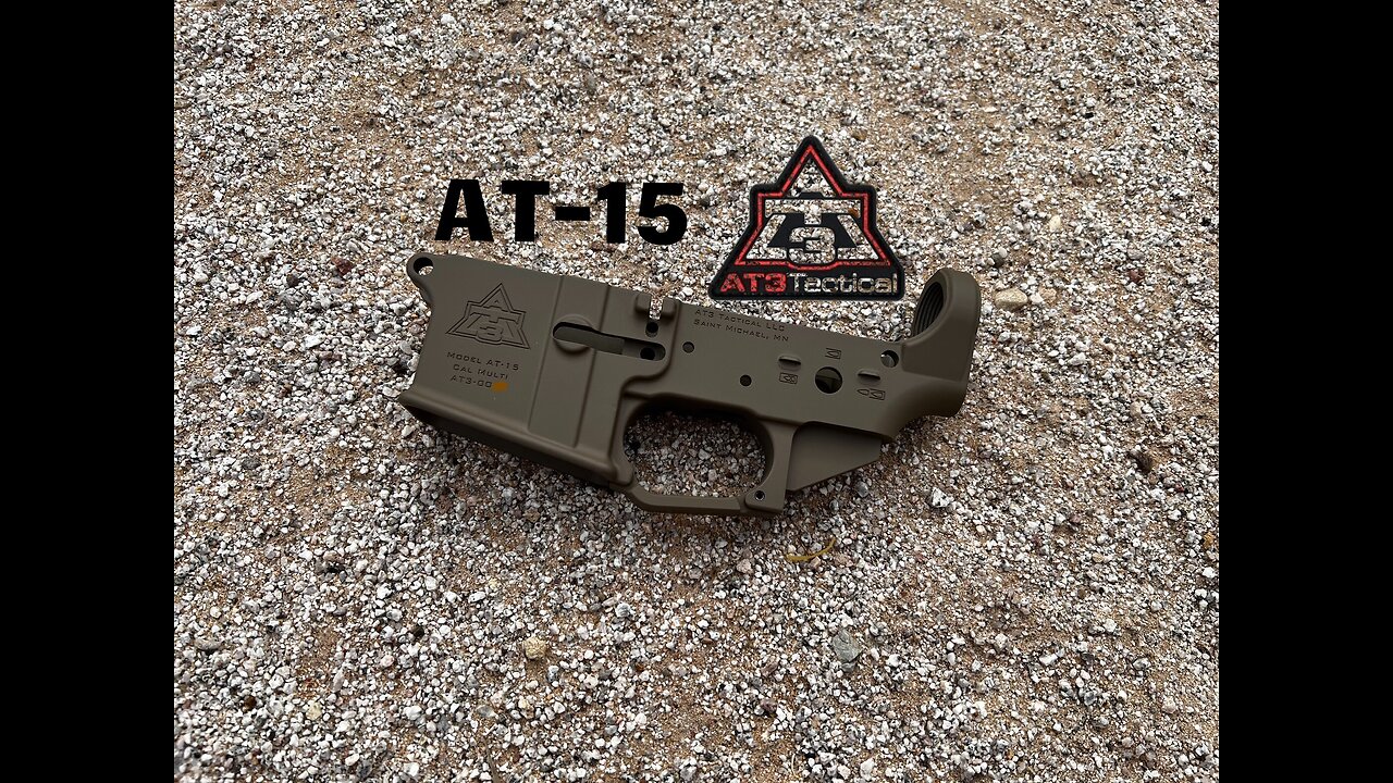 AT3 Tactical AT-15 stripped lower