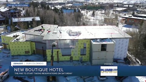 New boutique hotel under construction in Silverthorne