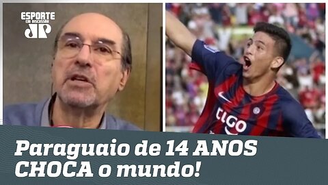 Novo Pelé? Paraguaio de 14 ANOS faz gol e CHOCA o mundo!