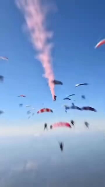 Sky diving in that area is an exhilarating experience 😎