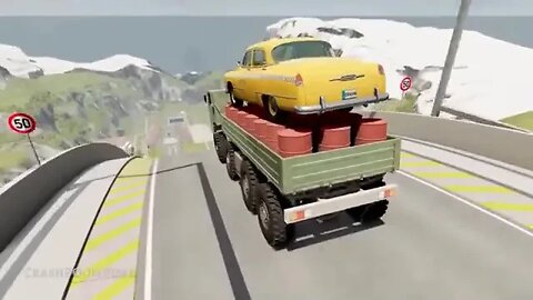 Epic ! High ! Speed ! Car ! Jumps ! #195 ! – BeamNG Drive CrashBoomPunk