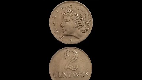 BRAZIL 2 CENTAVOS 1975. #shorts #viral #coinnotesz