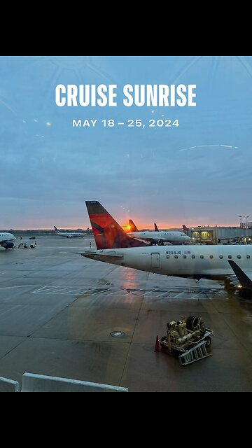 Early mornings on a cruise