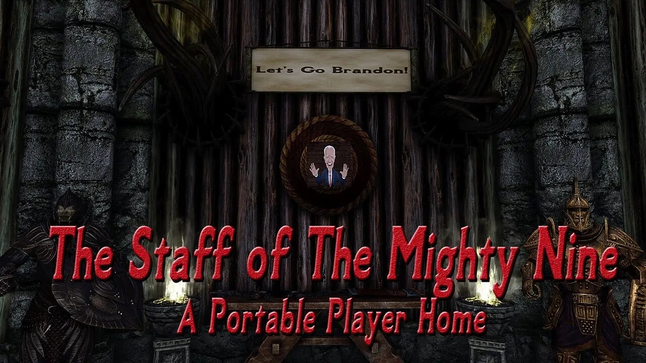 Skyrim - The Staff of the Mighty Nine - Portable Player Home