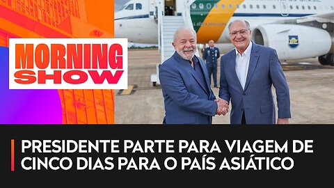 Lula embarca para China ao lado de 40 autoridades