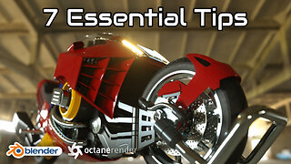Blender Tutorial - Octane Render - 7 Essential Tips