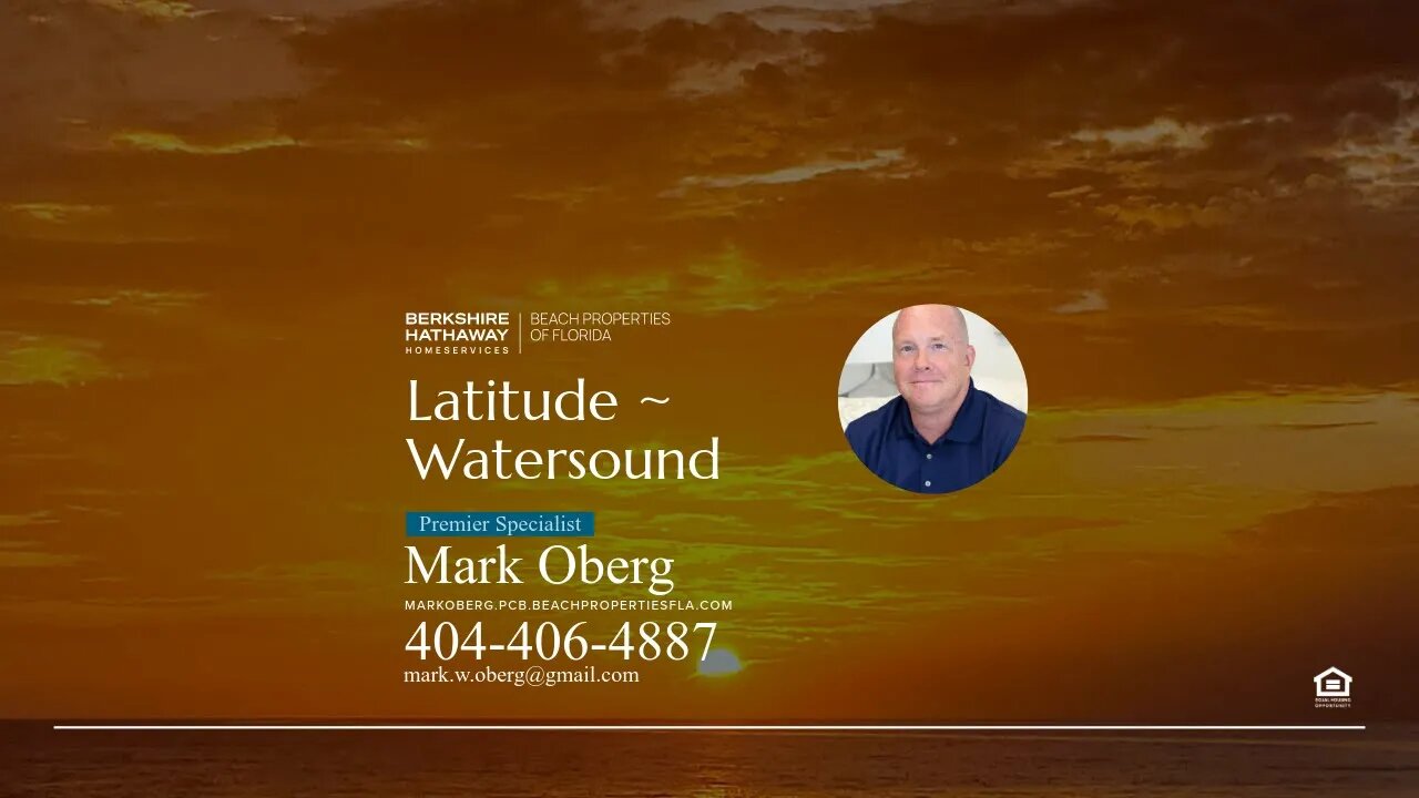 Latitude Margaritaville Watersound: Do you need a Buyer's Agent?