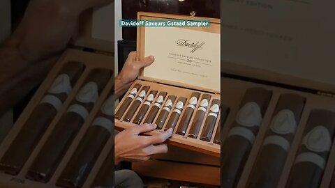 A RARE Davidoff Sampler #rare #cigar #cigars #luxury