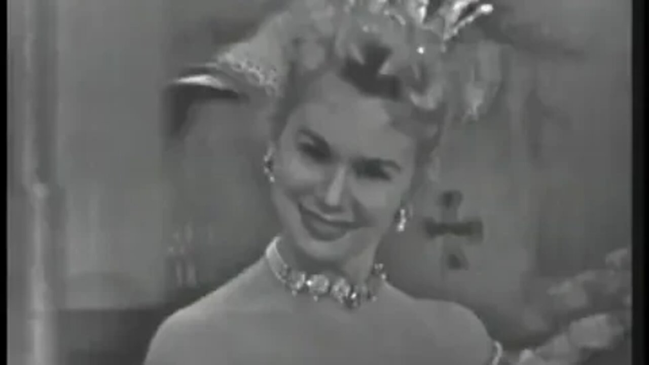 Johnny Carson Show - Eva Gabor Jan 19, 1956