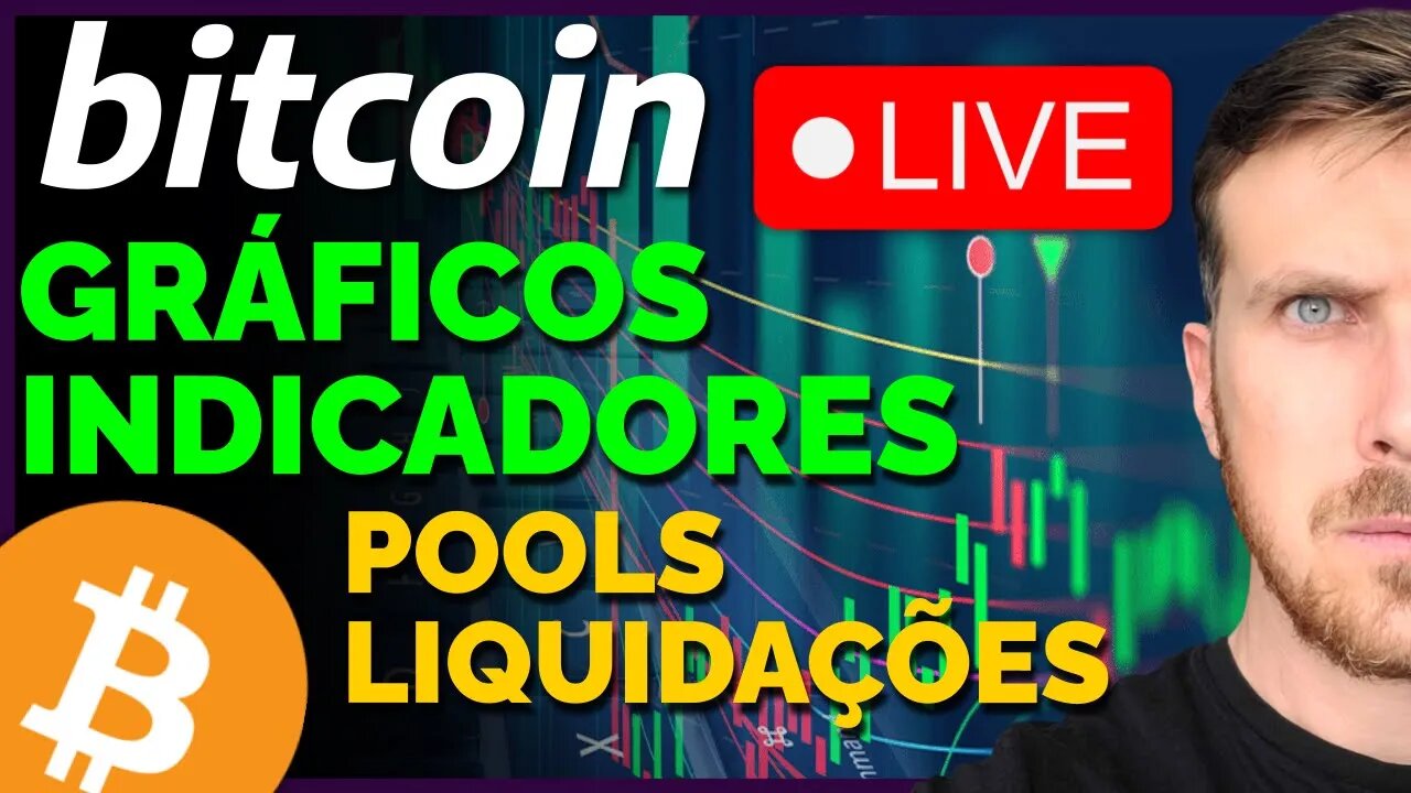 🚨 BITCOIN BUMP AND RUN REVERSAL? POOL DE LIQUIDAÇÕES! [Live]